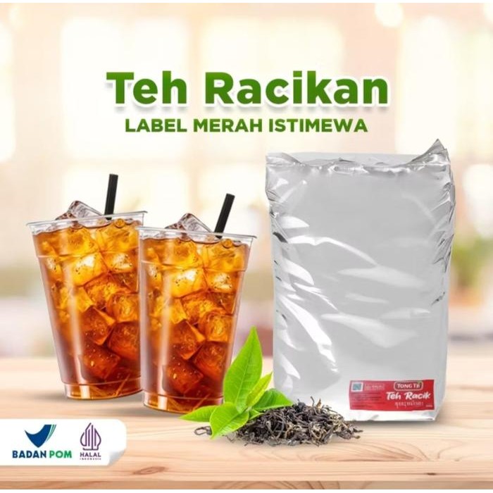 

PALING LARIS & DICARI ! Tong Tji Teh Racikan Istimewa Label Hijau Varian A per 1 pcs (500 gram) .