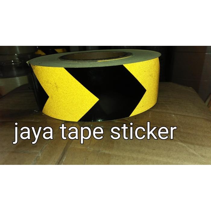 

Khusus Gosend! Stiker Reflective Arrow-Scotchlite Panah-Stiker Police Line 2