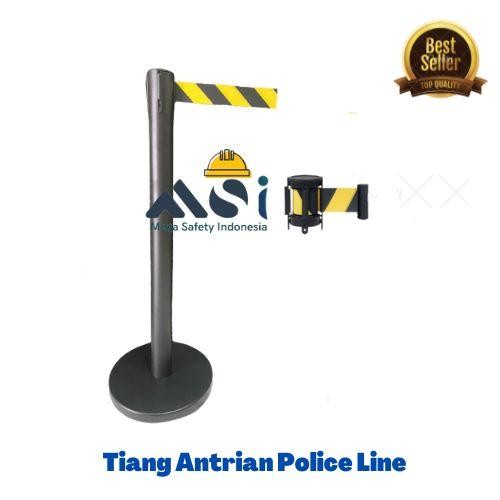 

Tiang Antrian Stainles Police Line Pembatas 2M