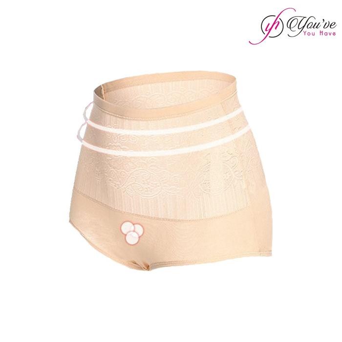 Aimvukes Queen - 3Pcs Korset Celana Dalam Wanita Cd Wanita Korset Maxi Pakaian Dalam Wanita 300035