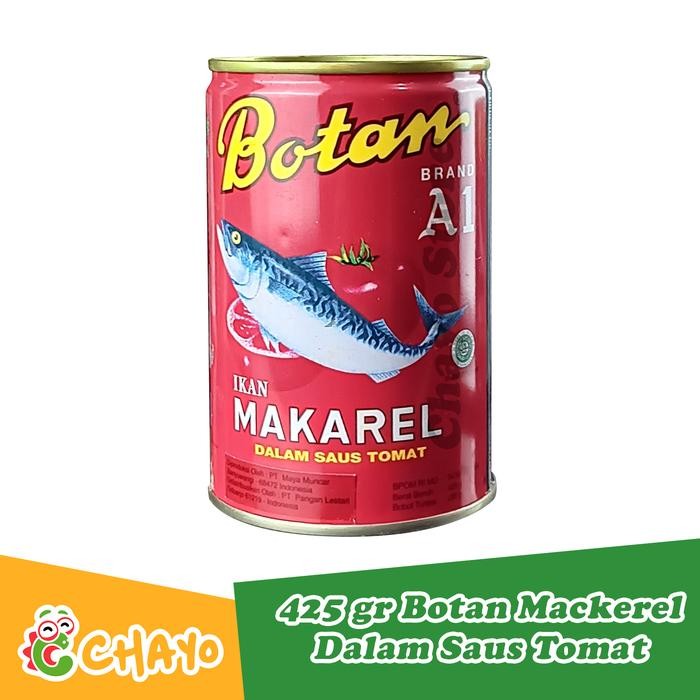 

READY BOTAN A1 MACKEREL SAUS TOMAT 425G - SARDINES KALENG SAUS TOMAT
