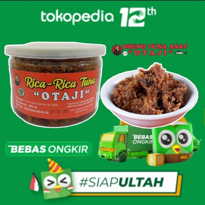 

READY OTAJI RICA-RICA TUNA 250GR - OSENG PEDAS OTAJI, MAKANAN KALENG