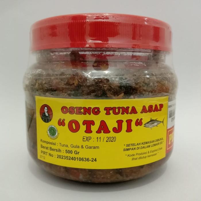

READY OTAJI OSENG TUNA ASAP PEDAS 500GR - OLAHAN TUNA ASAP PEDAS MANTAP