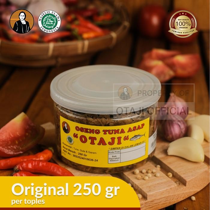 

READY OTAJI OSENG TUNA ASAP JENG INTAN 250GR - RASA ORIGINAL LEZAT