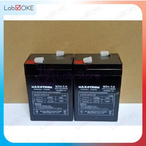 Baterai Batre Battery Batere Aki Kering 6 Volt 4Ah Lampu Emergency Sale