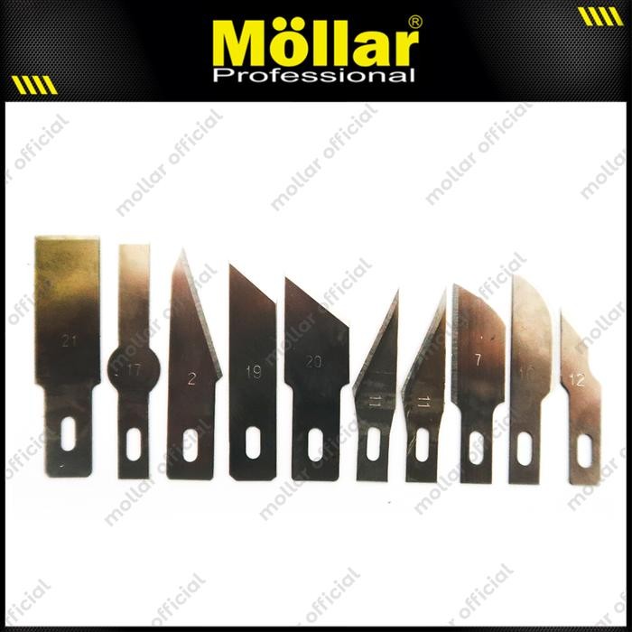 

BISON G11150 Pisau Ukir Pahat Kayu Hobby Cutter Knife Set 13 Pcs