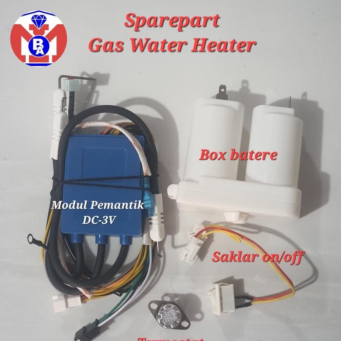 Modul Biru Dc3V Lengkap Deep Fryer Gas Water Heater