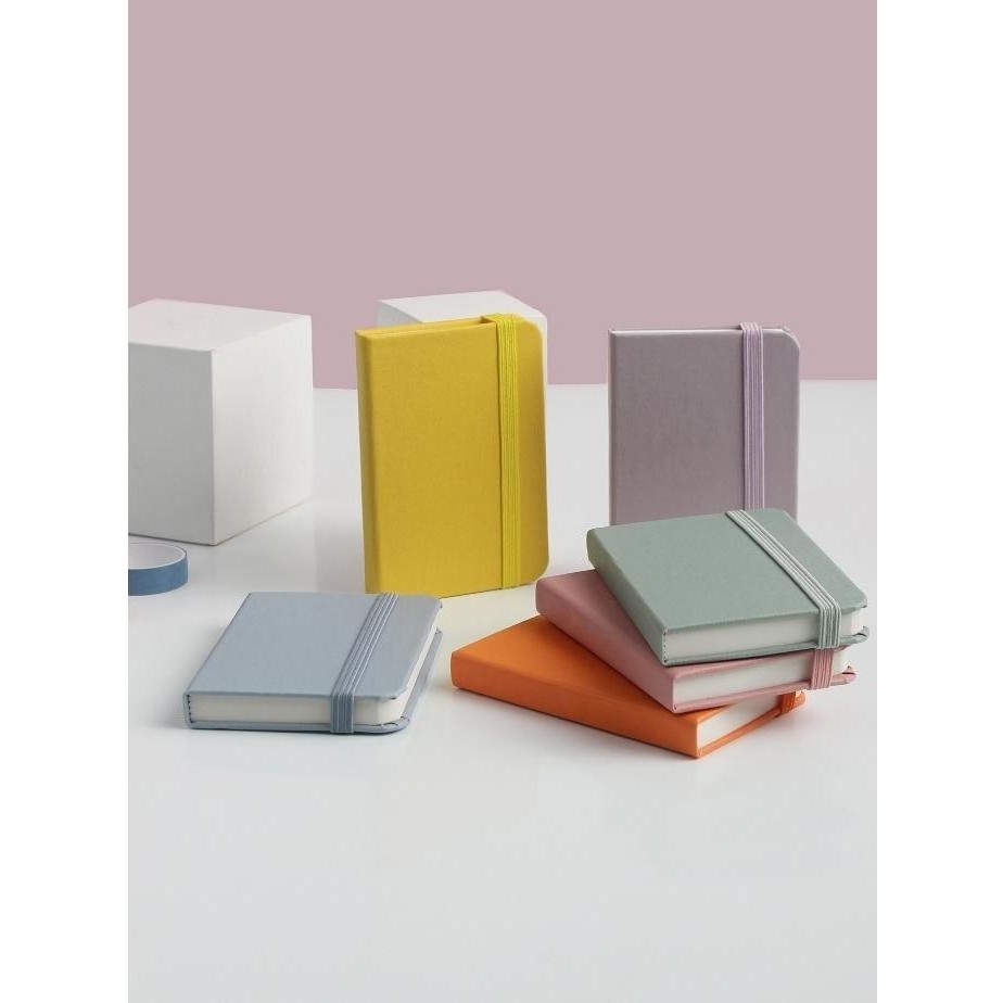 

Bukuqu Pocket Classic Notebook A7 pastel color - notes ukuran saku masuk kantong