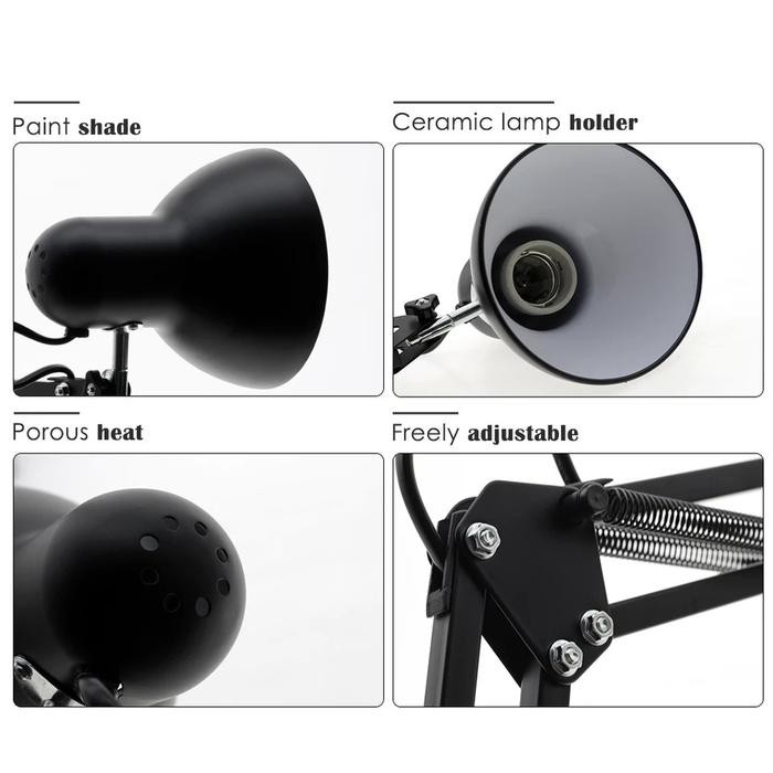 Kap Lampu Belajar Duduk/Lampu Meja Duduk