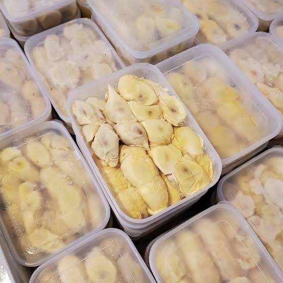 

TERLARIS durian kupas medan READY STOCK