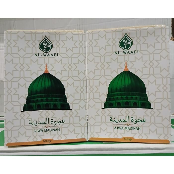 

TERLARIS Kurma Madinah Ajwa AL-WAAFI 500gram - PREMIUM QUALITY READY STOCK