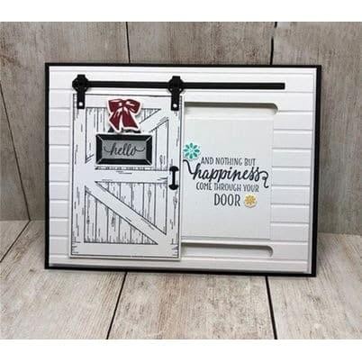 

Cutting Dies - 3D Metal Sliding Door (15Pcs)