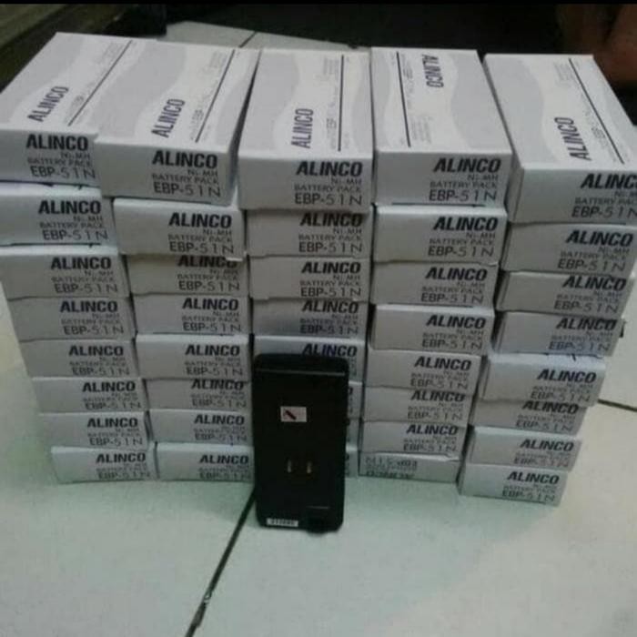 Batre Ht Alinco Dj 196 / Dj 195 Ebp-51N -Batre Ht Alinco Dj 496 Baru