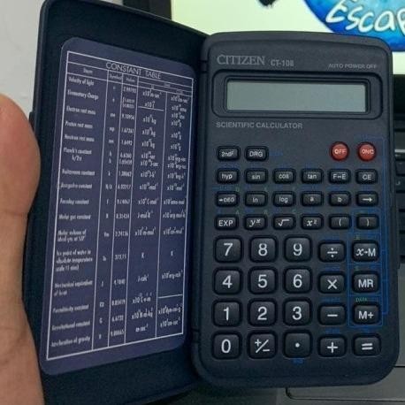 

KALKULATOR SCIENTIFIC CITIZEN CT 108 - CALCULATOR CITIZEN CT-108