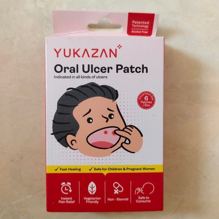 Yuka Zan Yukazan Oral Ulcer Patch Plester Sariawan Anak Dewasa