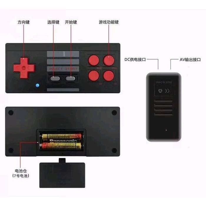 Game Console Tv Game Retro Extreme Mini Gamebox / Gameboy Konsol Game Joystick Ganda Portabel Konsol