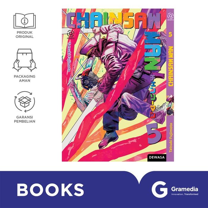 

Komik Akasha Chainsaw Man Vol.5 (TATSUKI FUJIMOTO)