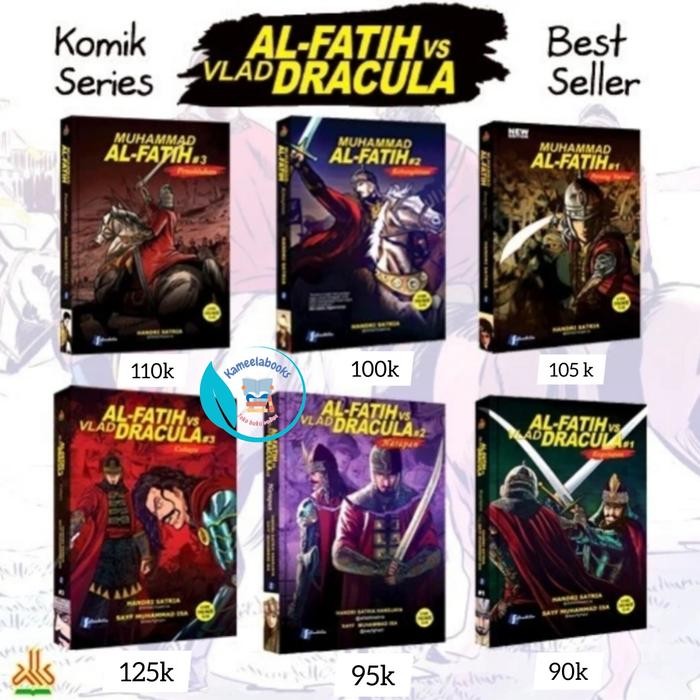 

Komik Muhammad Al Fatih jilid 1 2 3 Full Set Al Fatih Vs vlad Dracula