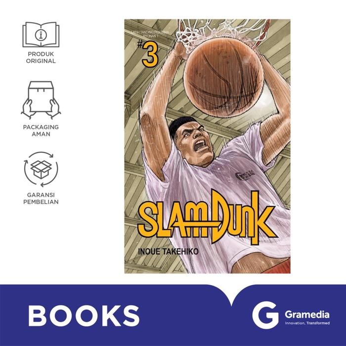 

Gramedia Komik Slam Dunk New Edition 03 (Inoue Takehiko)