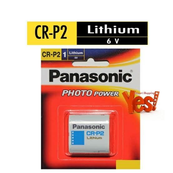 PANASONIC CR-P2 CRP2 PHOTO POWER LITHIUM BATTERY