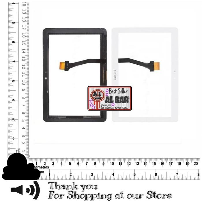 TOUCHSCREEN SAMSUNG TAB 2 10,1" GT-P5100 P5110 LAYAR SENTUH ORIGINAL
