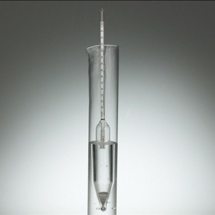 HYDROMETER SOLAR / GLASS HYDROMETER 800 - 900 ML / 1 SET
