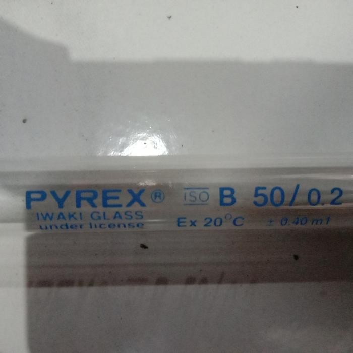 MEASURING PIPET 50 ML IWAKI PYREX / PIPET UKUR