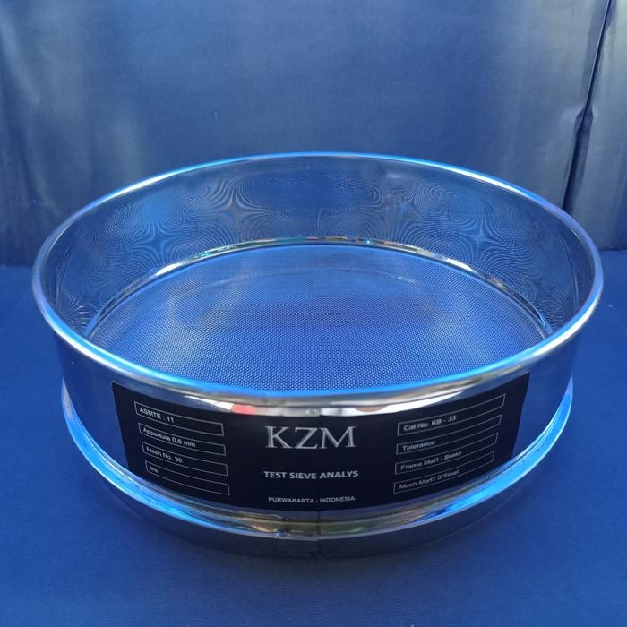 SIEVE TEST MESH 30 SIEVE AYAKAN STAINLESS MESH 30 ( 0.6 MM )