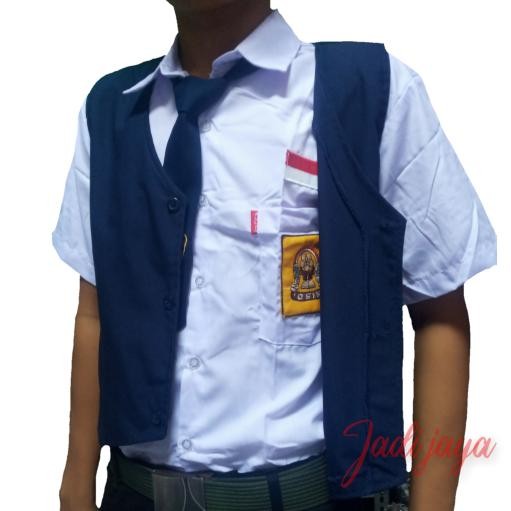 (Allthebest) Rompi Sekolah Anak SMP Warna Biru