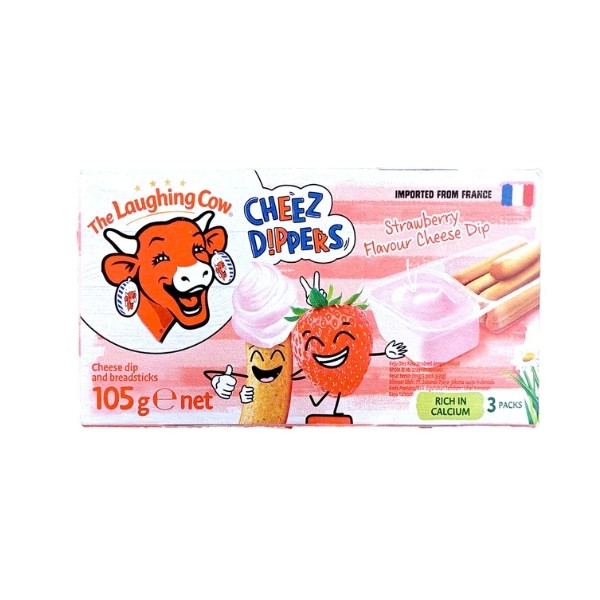 

LAUGHING COW CHEESE DIPPERS STRAWBERRY 105 GR