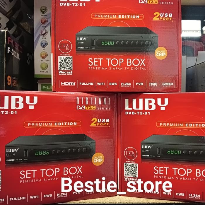 STB TV Luby set top box DVB T2-01 _Stb Luby Receiver tv digital