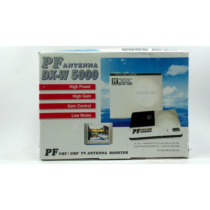 PENGUAT SINYAL TV PF BOOSTER ANTENNA ANTENA TV / DX-W5000 / DXW5000