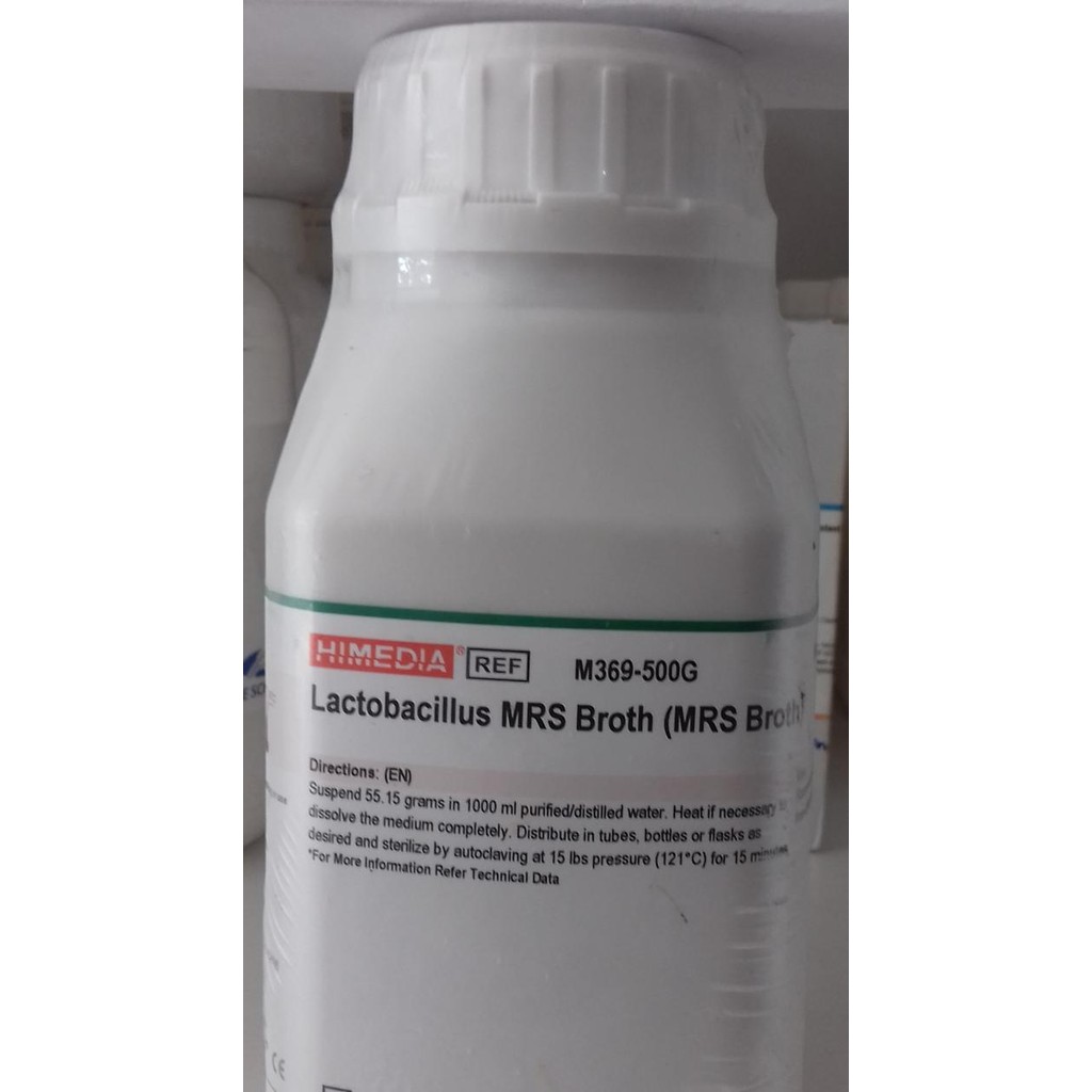 

Media Mikro Lactobacillus MRS Broth ( MRS Broth) 500g