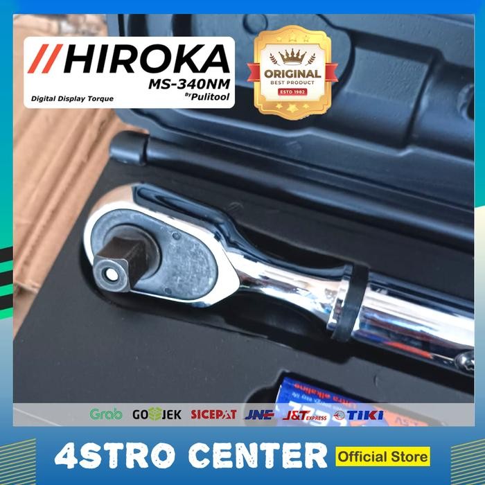 Hiroka Kunci Torsi Digital Led 340 Nm Torque Wrench Momen ( Original )