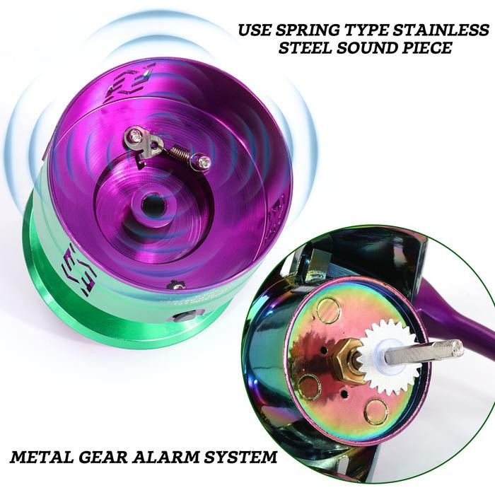 Sougayilang Fishing Reel, Double Rock Arm Multicolor Spinning Fishing Reel Dengan 1000-5000 Seri