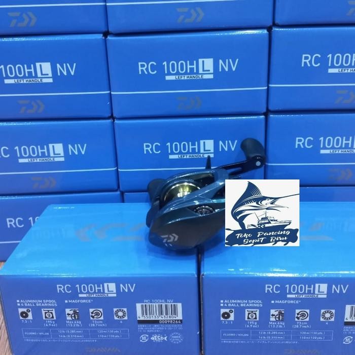 Reel Bait Casting Daiwa Rc 100Hl Left Handle New Reel Casting Reel Bc
