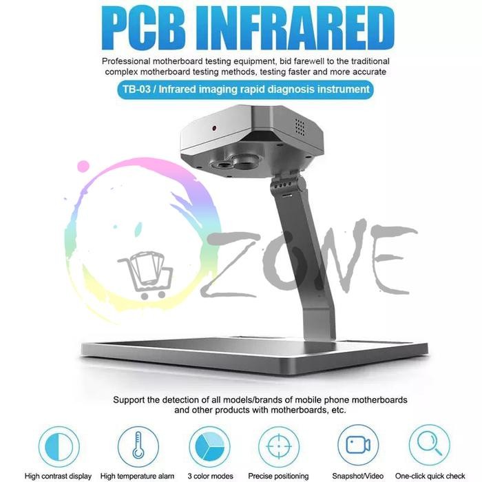 THERMAL DUAL OPTICAL CAMERA SUNSHINE TB-03 PCB INFRARED DETECTOR