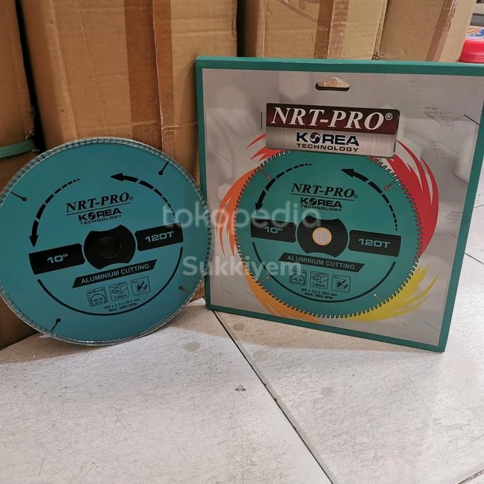Mata Circular Saw 10" x 120T NRT PRO Potong Aluminium 10 Inch 120 T