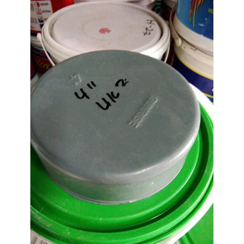 TUTUP PIPA / DOP POLOS PVC 4"
