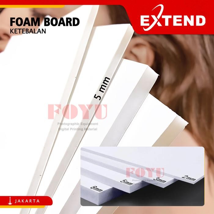 

Bisa E-Faktur! Papan Poly Foam Kt Kd Paper Kertas Board Busa Banner Poster 30 X 40 Cm