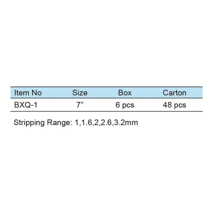 Berkualitas Tang Kupas Kabel Wire Stripper 7" 175Mm Maxpower Otomatis Automatic