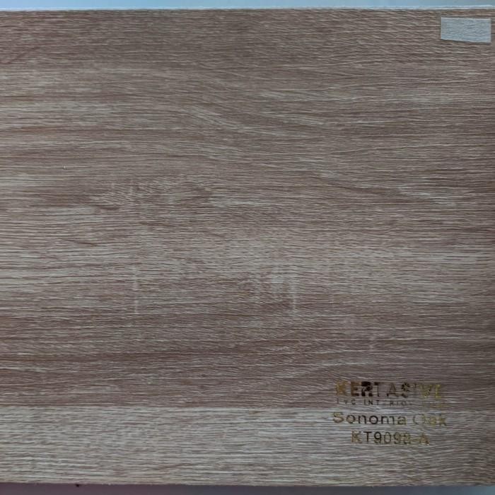 Kertasive Wood grain Motif Kayu - Sonoma Oak - 122 cm