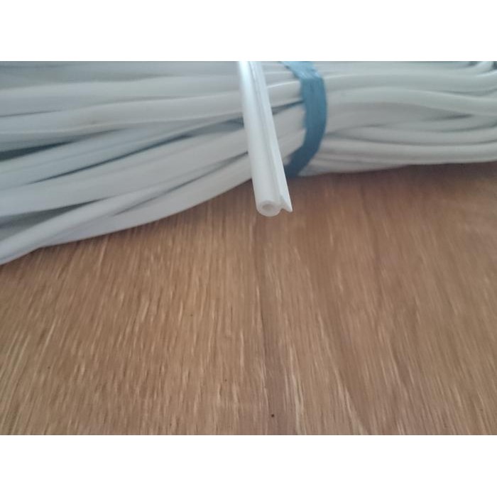 Karet Tatapan Pintu Putih/Karet Kusen Pintu Aluminium Roll