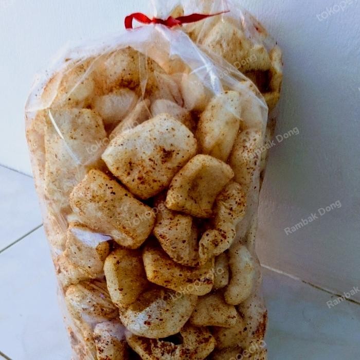 

Rambak Dong Super Pedas Maksimal Bon Cabe Level 50 Kerupuk Snack Cemilan Terlaris