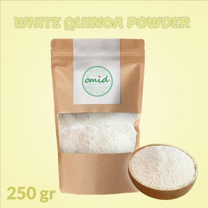 

White Quinoa Powder - Tepung Quinoa - 250 Gr Best Quality Asli 100% Original