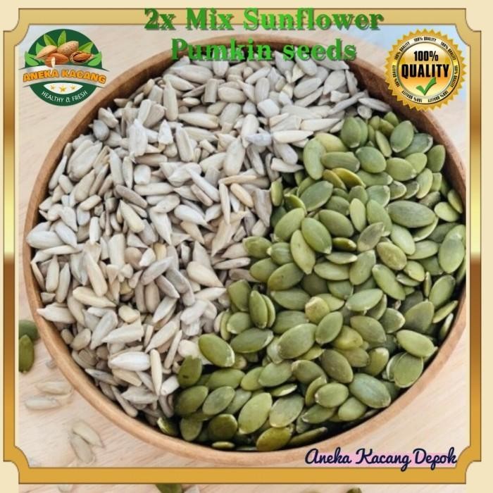 

Mix Seed Roasted 1Kg - Sunflower Seed Pumpkin Seed Best Seller