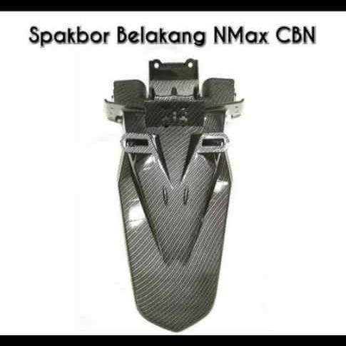 Spakbor Belakang Yamaha Nmax Old Carbon Model Standar Merek Nemo