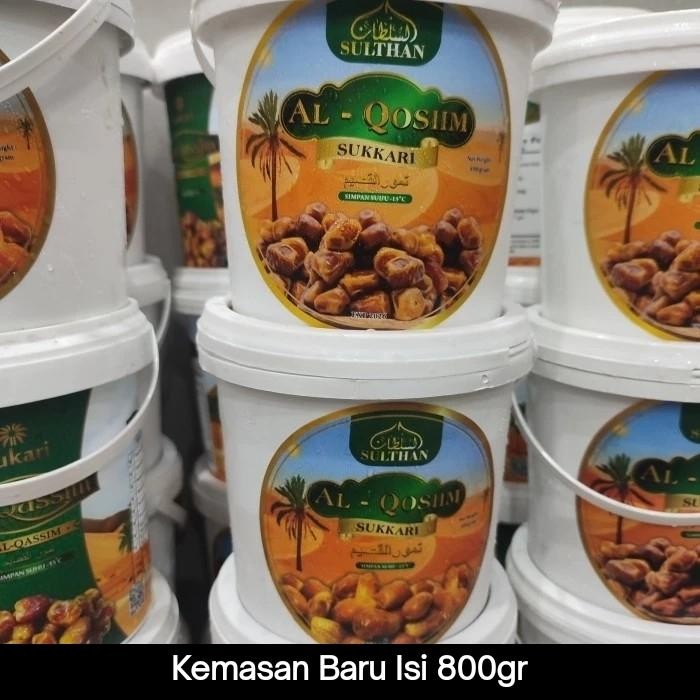 

DISKON kurma sukari ember 850gr/ kurma sukari kaleng READY STOCK