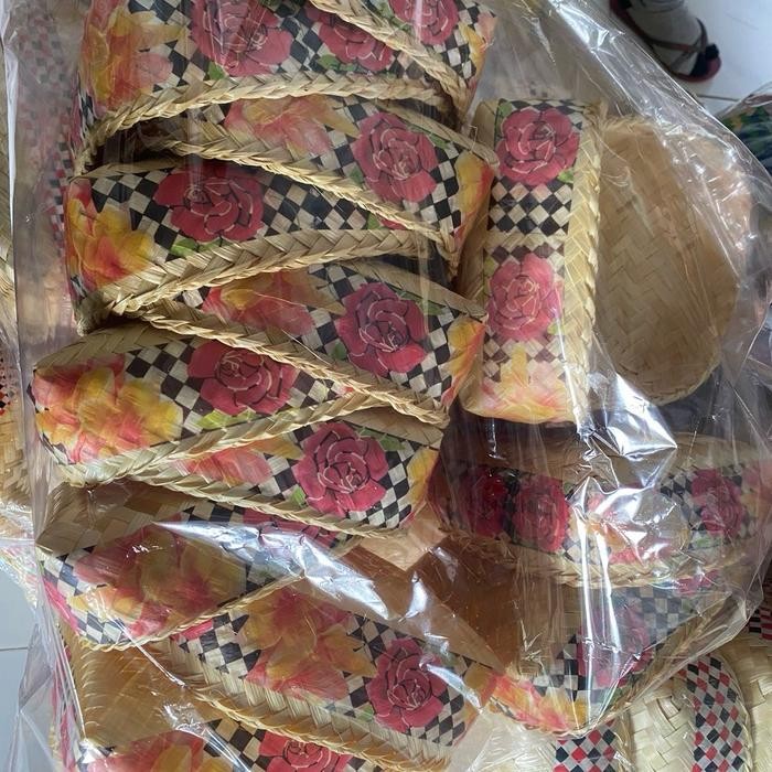 (Allthebest) Bokor Sodan Bambu 15cm Bokor Sodan Murah Bokor Sodan Deco