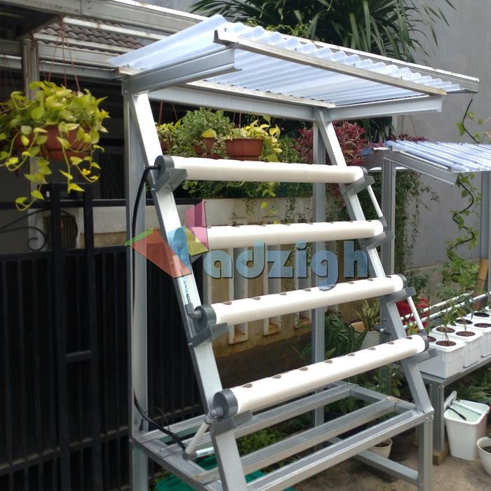Rak Hidroponik Baja Ringan NFT/DFT dan Dutch Bucket